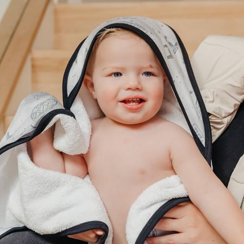 Image of Copper Pearl Premium Knit Hooded Bath Towel Empire
