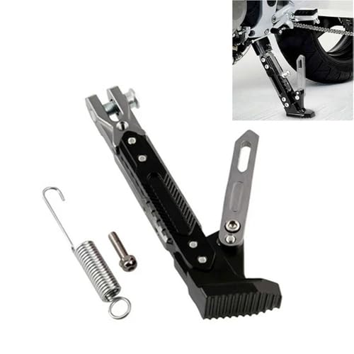 Béquille latérale de moto réglable en hauteur pour un appui stable