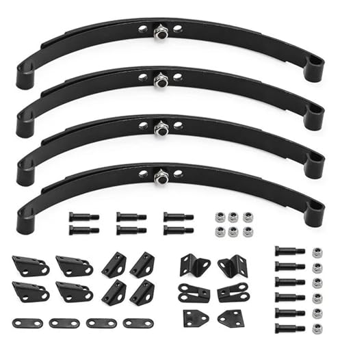 Suspension Tamiya 1/14 en acier pour rouler sur terre et pistes de chantier avec votre tracteur RC