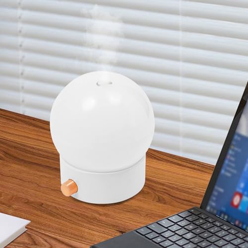 Difusor aromático eléctrico creativo blanco silencioso redondo miniatura 2