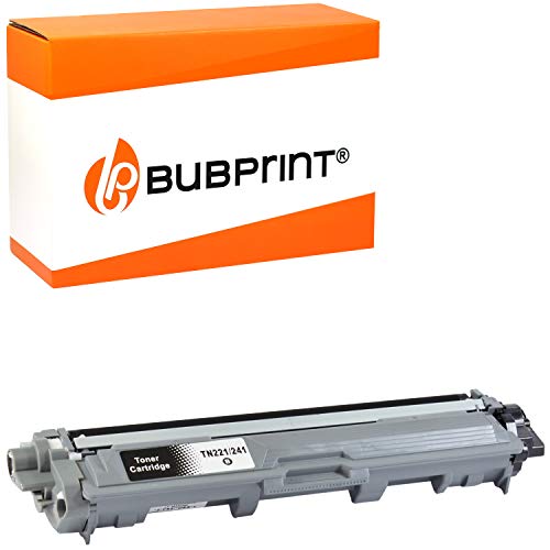 Bubprint Tóner Compatible con Brother TN-241 TN-245 TN 241 para Impresora DCP-9015CDW HL-3140CW HL-3150CDW MFC-9130CW MFC-9330CDW MFC-9340CDW Negro