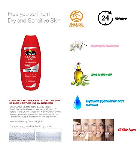 Chear Glycol - Lozione idratante per mani e corpo