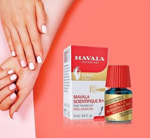 Mavala Scientifique Original Nail Hardener | Strengthens Nails, Hardens Nail Tips, Stops Breakage | 0.16 oz