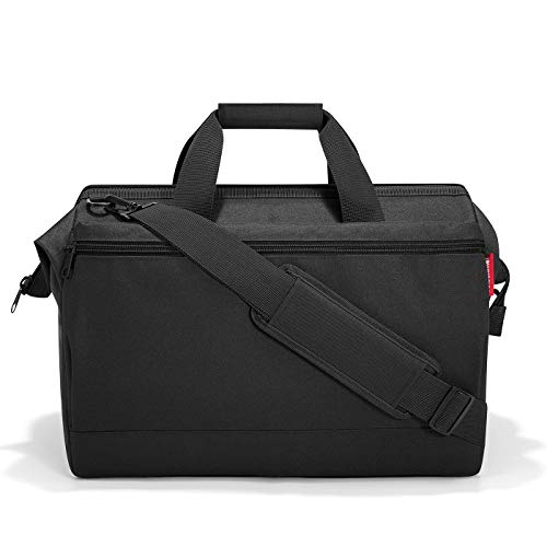 reisenthel Allrounder L Pocket Large Weekender Bag, Versatile 8-Pocket Padded Duffel, Black - Image 4