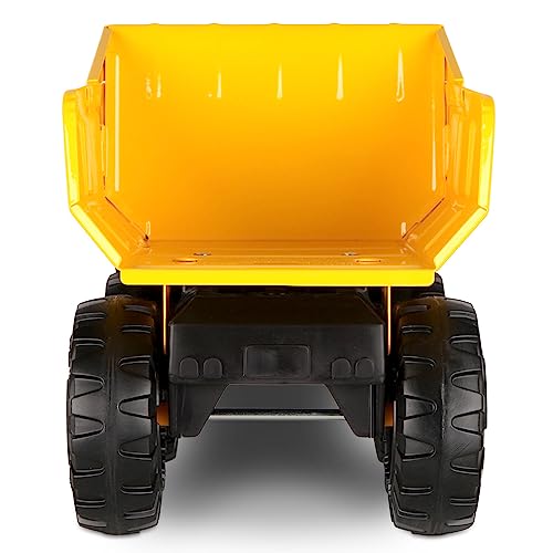 Tonka Steel Classics Mighty Dump Truck, Toy Truck, Real Steel Construction, Ages 3 And Up, Frustration-Free Packaging (Ffp) , Yellow #TOP3