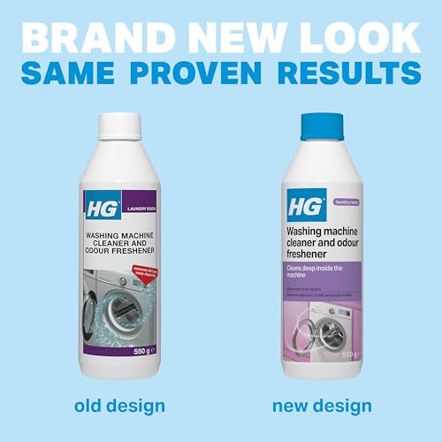 Image of HG Washing Machine Cleaner and Odour Freshener 550g