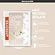 WFN Approved Casein Proteinpulver - Vanille - 30 g Probe-Packung (1 Sachet)