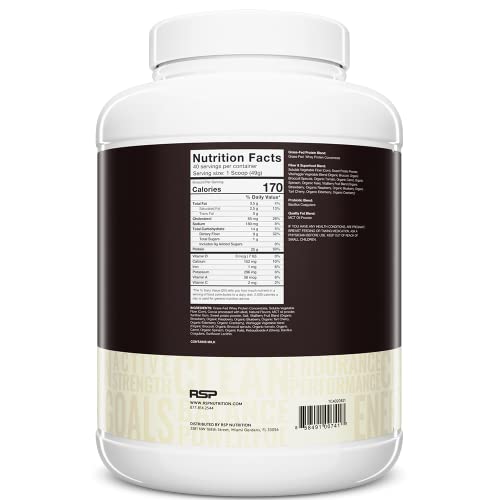 Rsp Nutrition Truefit Protein Powder Meal Replacement Shake, 4.32 Lb, Chocolate #TOP1