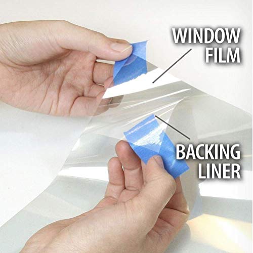 Vinilo para ventana transparente de seguridad 0.1mm 4Mil miniatura 3