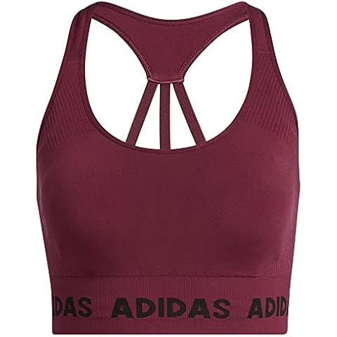 adidas T Aeroknit Bra, Sujetador Deportivo Mujer, Rojo (Victory Crimson), XS Cover