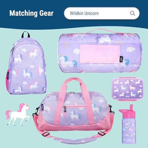Image of Wildkin Reusable Food Container for Kids - Airtight, Leak Resistant, Dishwasher Safe - Unicorn