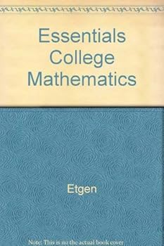 Paperback Essentials College Mathematics Book