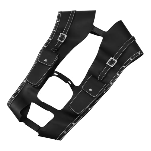 C.C. RIDER Motorcycle Fuel Tank Bags Fit For BMW R18B and R18 Transcontinental 2022-2024, One Pair PU Leather Storage Bags, BMW R18 Tank Decoration