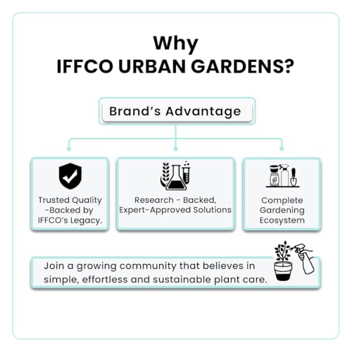 IFFCO Urban Gardens - Vermicompost 5kg – Nutri Rich | Cow Dung Based Manure for Home Garden, Terrace & Balcony Plants