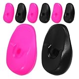 [Abaodam] 8個 染髪用イヤーマフ 耳保護カバー ヘアカラー時の耳汚れ防止 柔軟サロン 家用軽量保護イヤーシールド