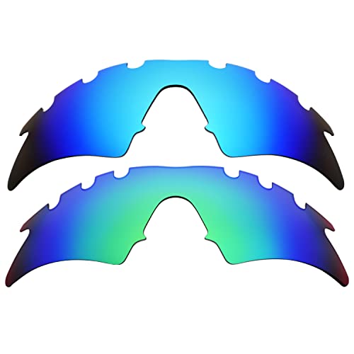 Objectifs M Frame Sweep ventilé pour remplacer vos verres rayés bleu vert