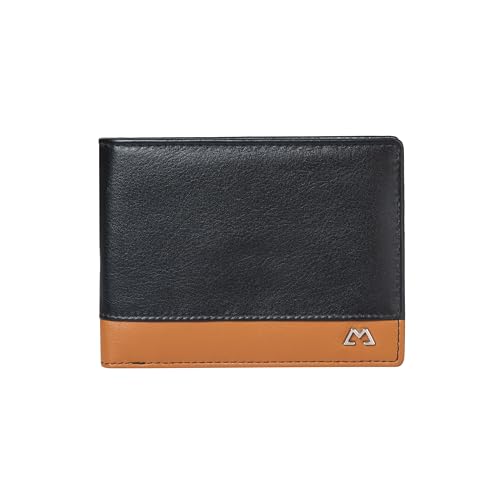 CAMELLO Bifold Leather Wallet For Men | RFID Protected | Nabuco Leather Wallet for Men | Eight Card Slots |Two Bill Compartments