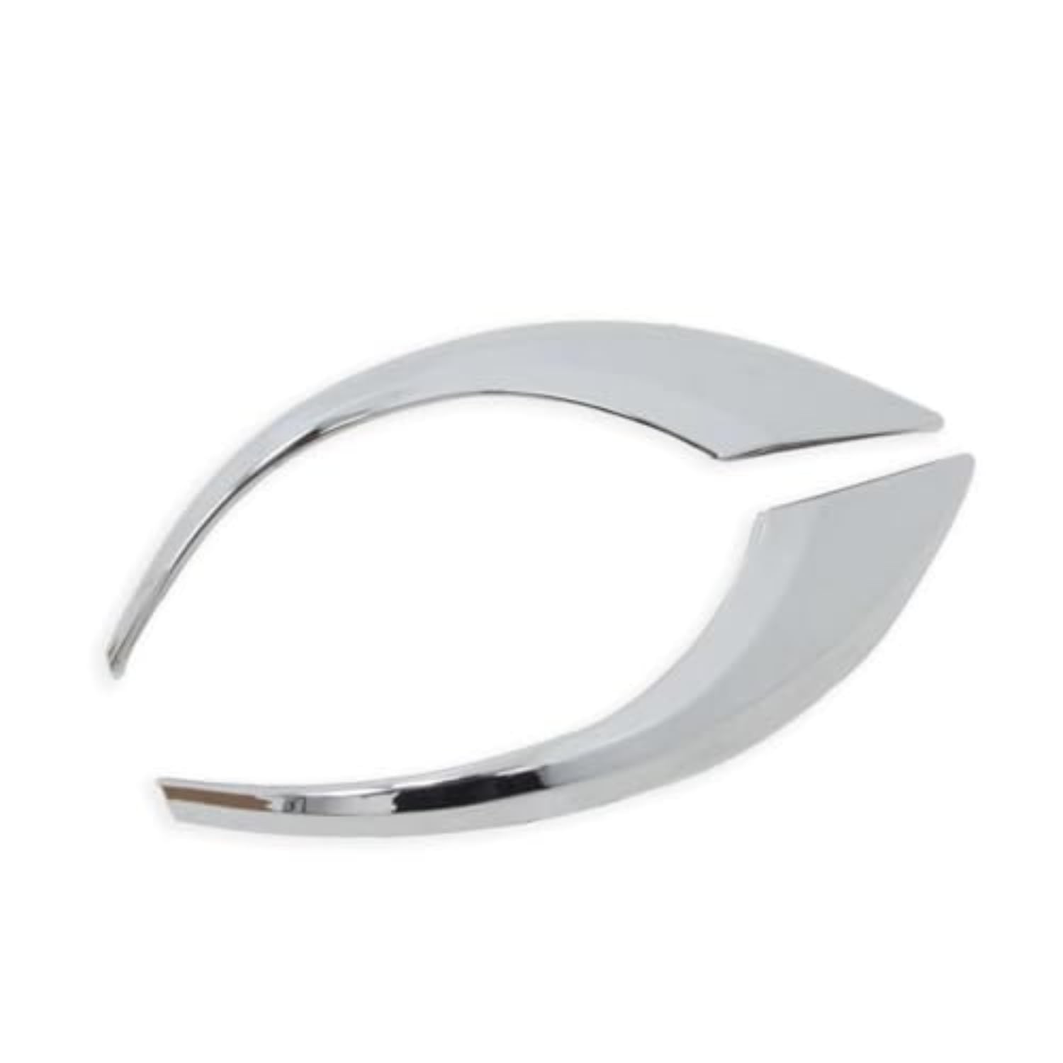 Car Protector Cover Trims Fit for Toyota Yaris Vitz 2017 2018,ABS Chrome Car Exterior Decoration Accessories