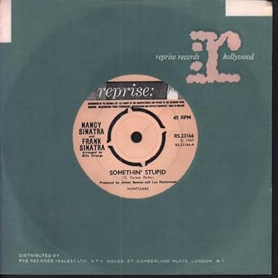 NANCY & FRANK SINATRA - SOMETHIN' STUPID 7in
