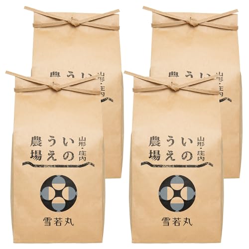 山形県鶴岡市産 無洗米 特別栽培米 雪若丸 8kg(2kg×4袋) 令和7年産 井上農場 K-756