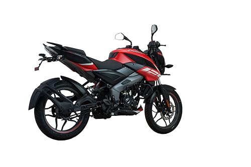 Image of Bajaj Pulsar Ns 125 Ug Motorcycle /Motorbike - Burnt Red & Satin Black - Ex-Showroom