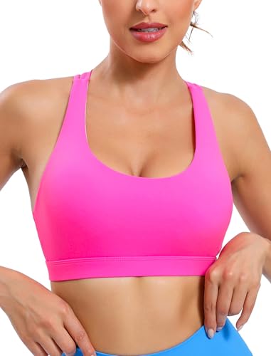 RUNNING GIRL Sutiã esportivo com tiras para mulheres sexy cruzado nas costas, suporte para ioga, sut
