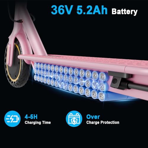 Image of Sigravy Electric Scooter for Adults, Foldable Commuter E Scooter, 500W /350W Motor, 19 MPH, Up to 21 Miles Range, 8.5 inch /10 inch Tires, Dual Suspension, App Control, Dual Braking System