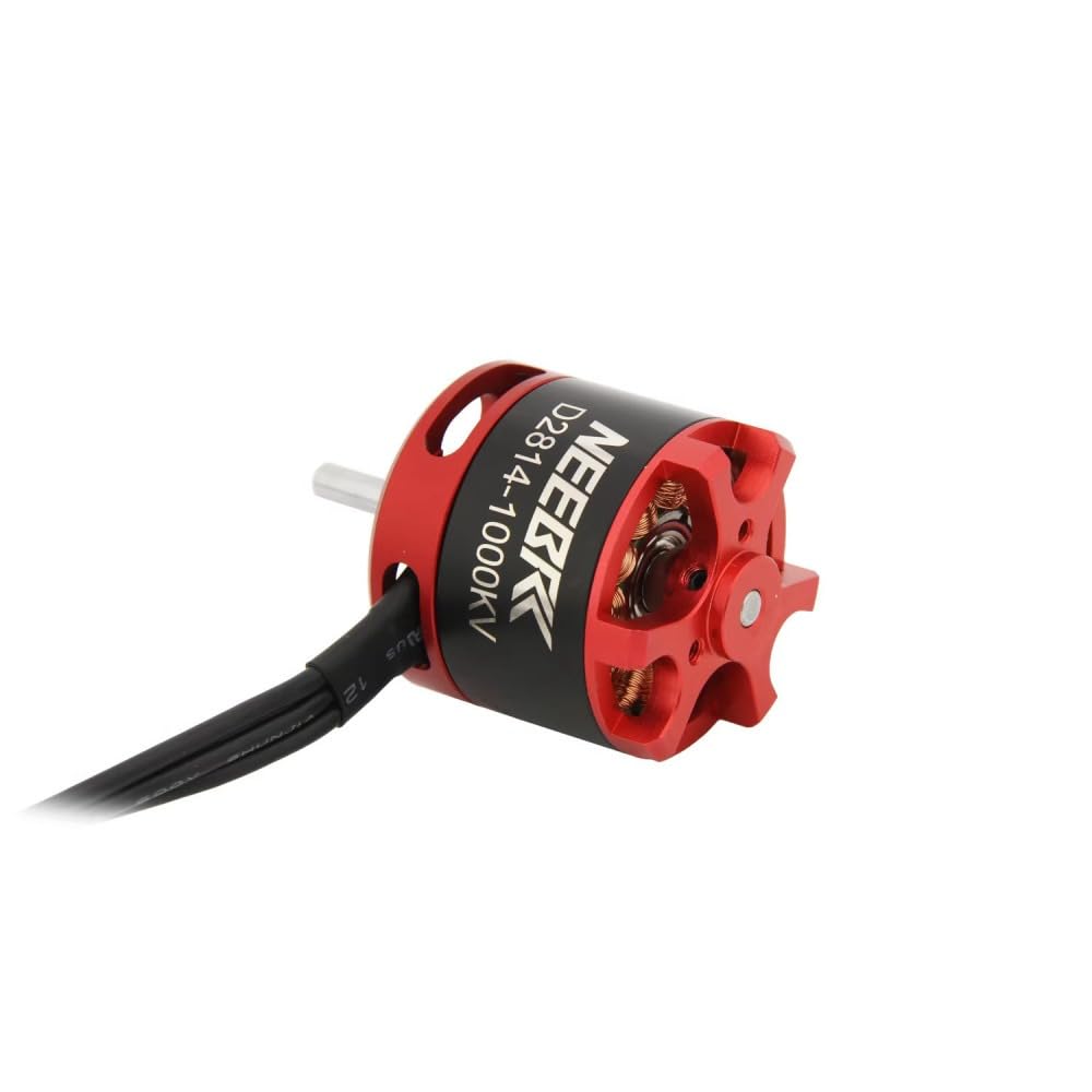 Motore Brushless Outrunner 1000KV 6mm Albero 3-4S Lipo per 12×6/11×7 Elica RC Drone Multirotore Quadcopter Fai da Te FPV Accessori per Aeromobili (1 Pezzo)