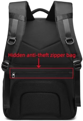 Caibomaoyi backpack,17 inch laptop backpacks,Travel backpack,Black 2 - 2