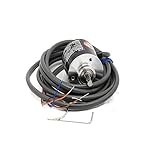 optische Rotations-Encoder, Drehgeber E6B2-CWZ5B PNP Inkrementeller optischer Drehschalter 30P/R bis 2500P/R 12-24V DC(2000p Per R)