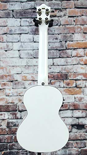 Lanikai JMS-EWT1 4-String Ukulele, White thumb #2