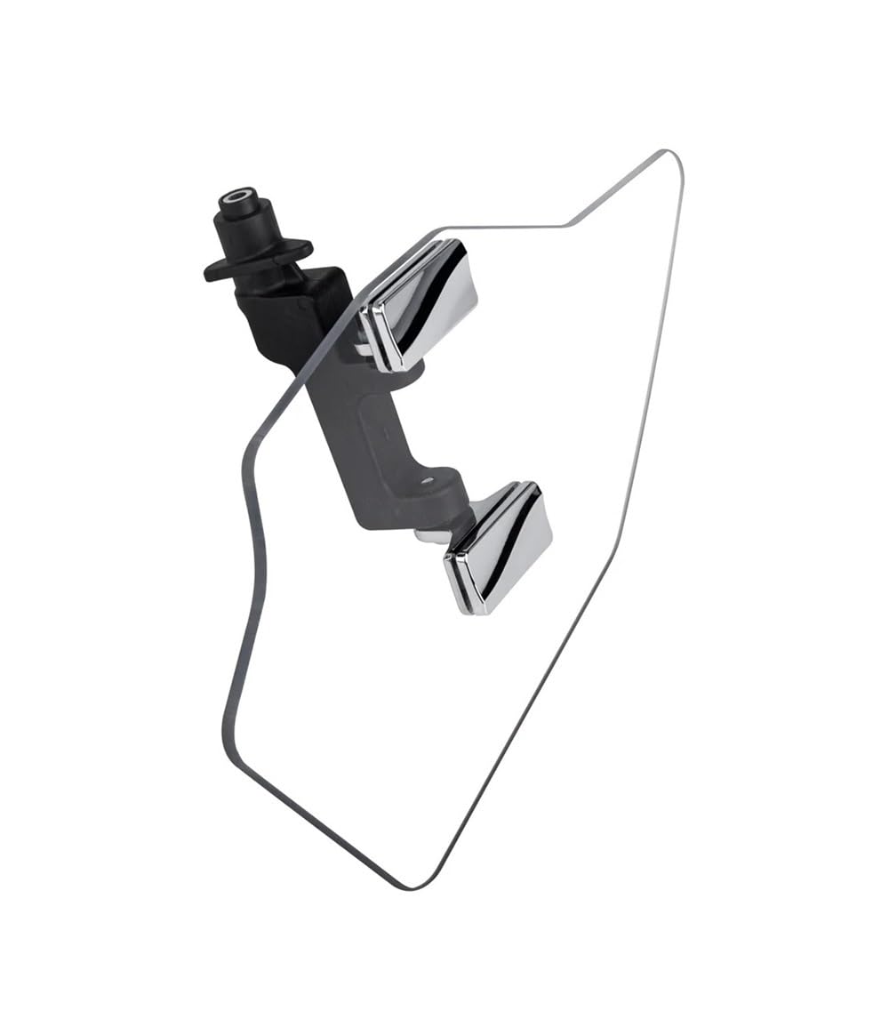 PSLER Verstellbare Windabweiser Für Honda Goldwing GL1800 F6B (2001-2017) – Belüftet, Transparent/rauch