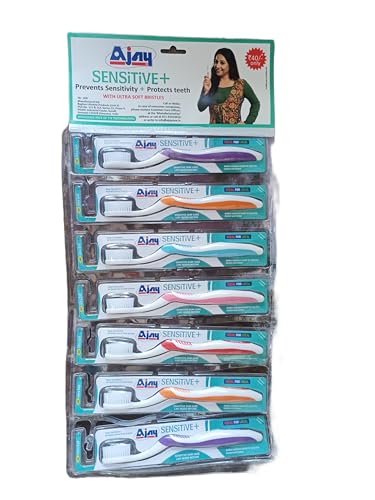 Image of Ajay Sensitive Plus Toothbrush, Ultra Soft