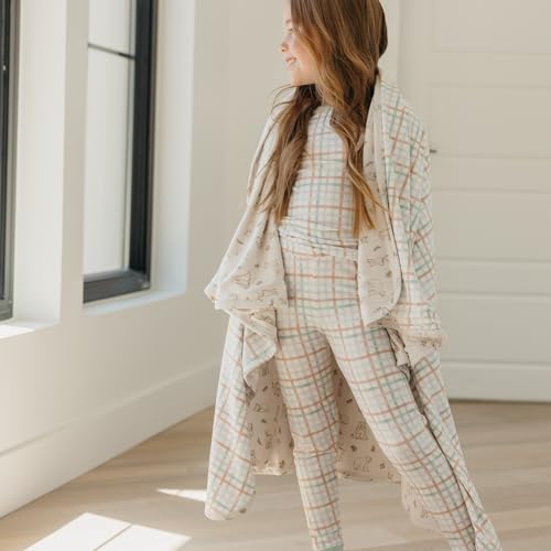 Image of Copper Pearl Jumbo 3-Layer Baby Blanket: Soft Baby Quilts for Boys and Girls | Breathable, Cozy, Toddler Blanket | Baby Quilt for Newborns | 46x46 Premium Polyester /Rayon | Dylan