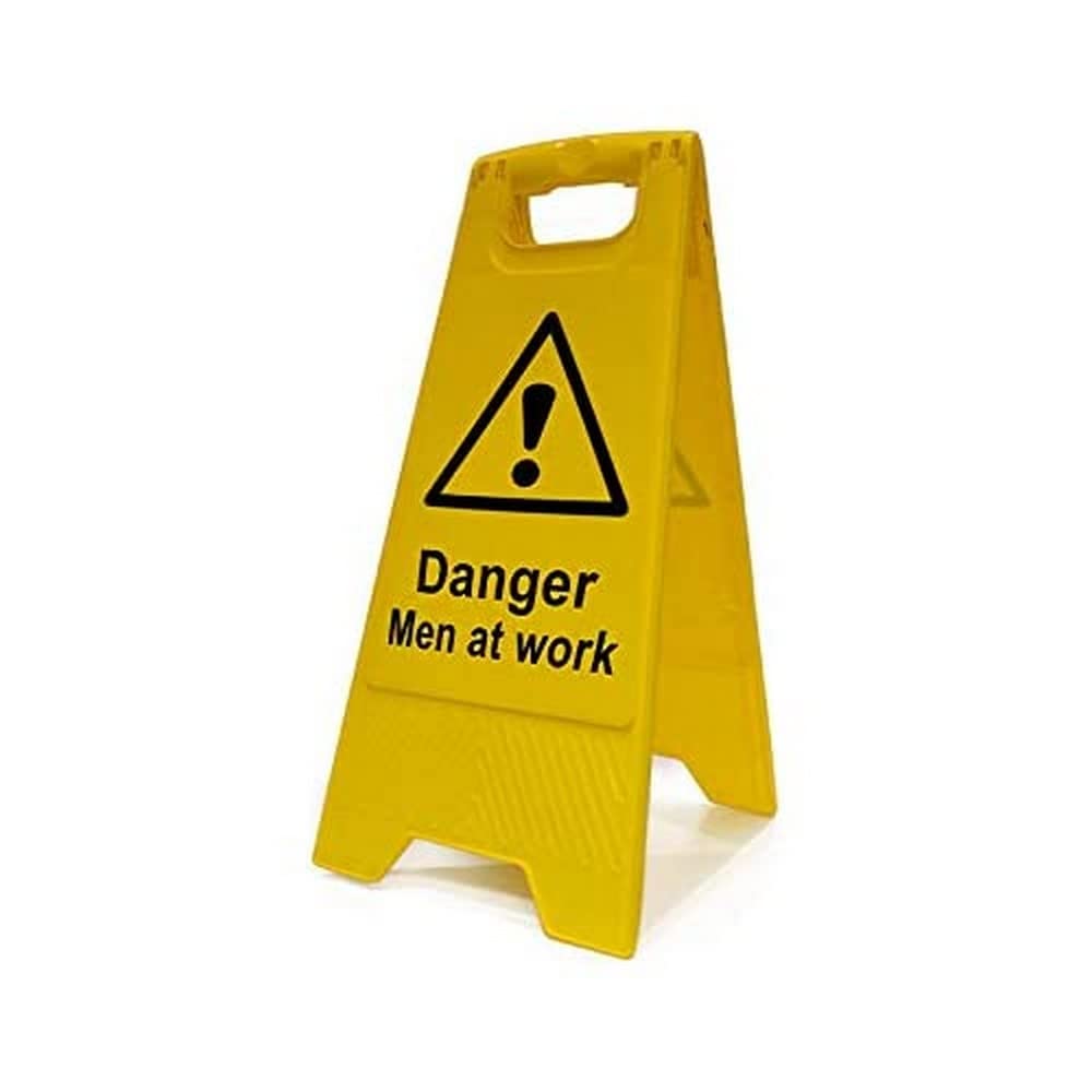 Scan Men's 4710 Danger At Work - Heavy Duty Ftaft Board