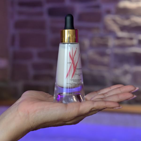 Siero Viso Waterless Effetto Idratante, detox, protezione UV e luce blu, rigenerante, idratante, effetto lifting, Contiene niacinamida (vitamina B3), 30ml
