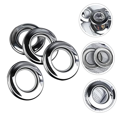 Círculos de cortina IMIKEYA de acero inoxidable con ganchos reutilizables para ventanas 7