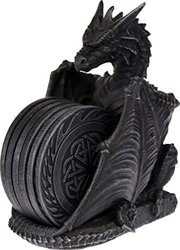 Nemesis Now Posavasos Dragons Lair, 22 cm, Color Negro | Ya disponible en tu tienda friki favorita! En mundofriki.es! Nemesis Now Posavasos Dragons Lair, 22 cm, Color Negro | Ya disponible en tu tienda friki favorita! En mundofriki.es!