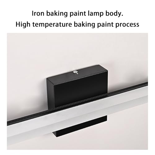 Aplique de pared LED de 60cm con mando regulable negro 4