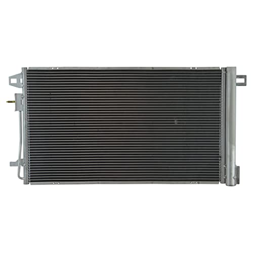 Image of TRQ A /C Condenser & Receiver Drier Assembly for 08-17 Buick Enclave 09-17 Chevrolet Traverse 07-16 GMC Acadia 17 Acadia Limited 07-10 Saturn Outlook