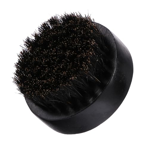 HONMEET Natural Hair Softener Moisturizer Brush Wood Boar Bristle for Beard and Skin Care