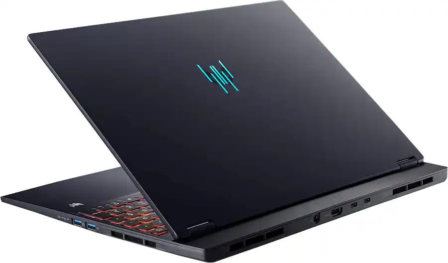 Image of Acer 2026 Predator 16 inch WQXGA Laptop 24-Core Intel Core Ultra 9 275HX NVIDIA GeForce RTX 5060 24GB DDR5 1TB SSD Thunderbolt 4 USB-C w /DP WiFi AX RJ-45 BT Webcam HDMI2.1 RGB Backlit KB Windows 11 Pro