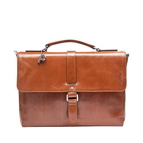 Maletín para hombre Picard Buddy 38x29x8 con acabados de alta calidad para ejecutivos