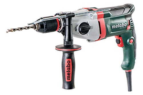 Metabo Schlagbohrmaschine SBE 850-2 S (600787500) für professionelle Anwendungen (850 Watt, Drehzahlregelung, Bohr-Ø Mauerwerk: 20 mm / Bohr-Ø Beton: 18 mm, Kabel: 4m) im Systemkoffer metaBOX 145 L
