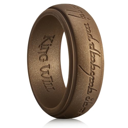 King Will Men Silicone Wedding Band 8mm Size 10