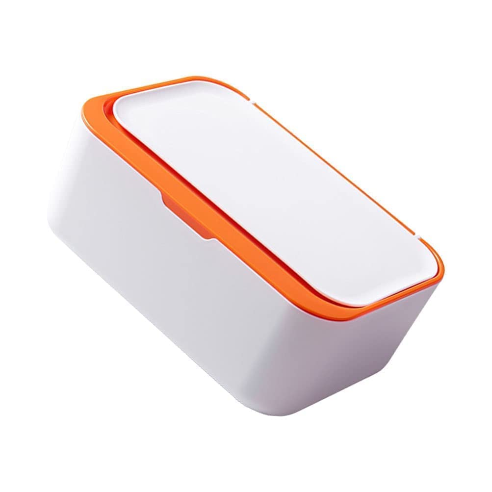 Packcy Plastic Wet Wipe Container with Moisture Lock Lid β Compact Tissue Organizer for Kitchen, Dining Table, Office & Travel Use