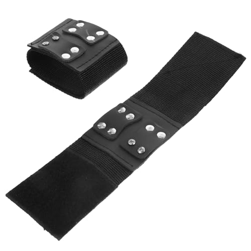 Gogogmee Shooting Fish Wristband Wrist Strap for Fishing Equipment Accessory Metal Buckle Fish Wheel Fixator Random Color