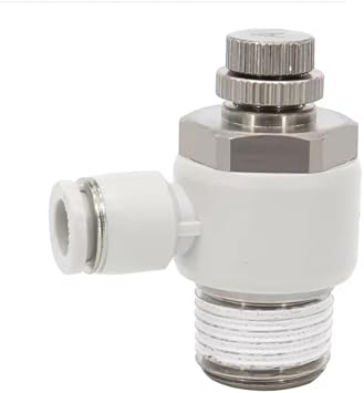 AirTAC Pneumatic Governing Valve Tracheal Joint Cylinder Throttle Valve ASL/PSL4 6 8-M5/01/02 Throttle Speed Controller ASL12-01