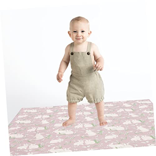 VILLFUL Anti-Mat Voor Eetkamerstoel Vloermatten Voor Baby'S Stoel Vloermat Speelmatten Voor Baby'S Baby Splat Mat Voor Onder Hoge Stoel Babyvoeding Vloermat Hoge Stoel Mat Kindermat - Afbeelding 4