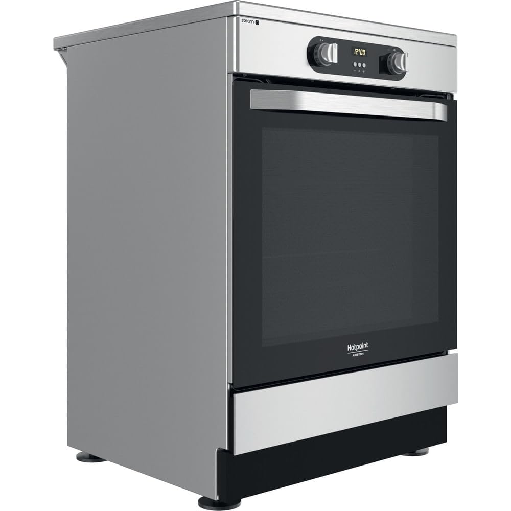Cucina elettrica a libera installazione Hotpoint: 60 cm, - HS68IQ8CHX/E